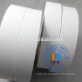 Printed white adhesive thermal printing iron on name label